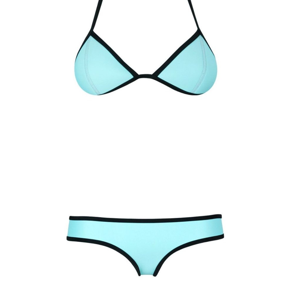 Blue Triangl Bathing suit XXS